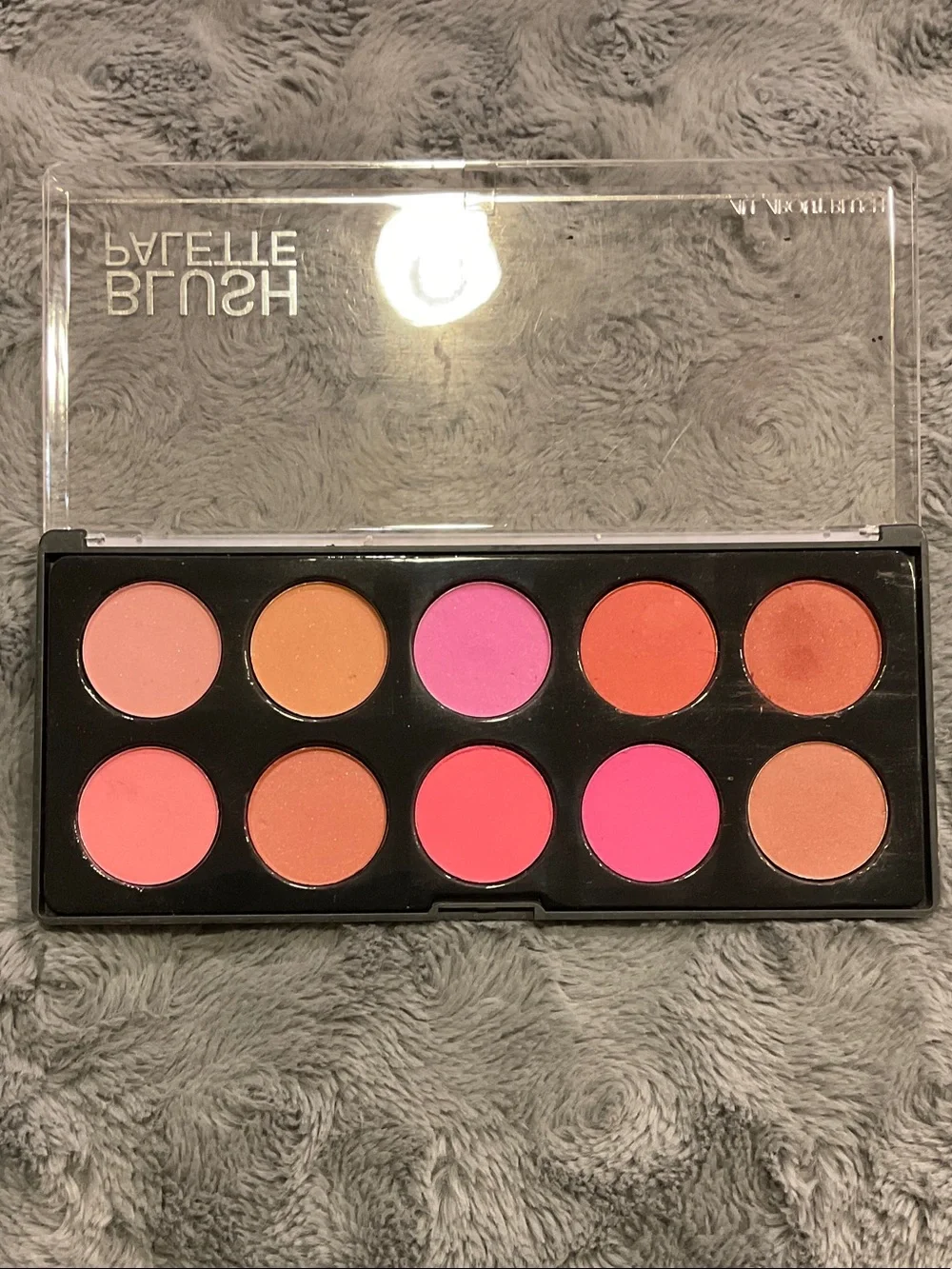 Warm & Bright Blush Palette - Pink and Peach Tones